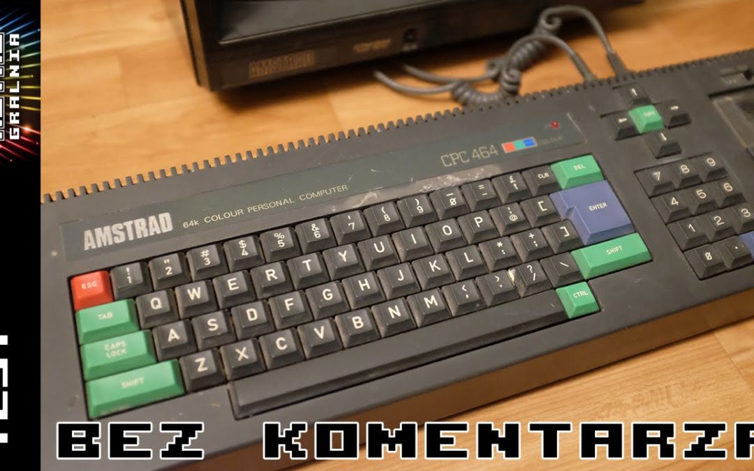 Amstrad CPC 464 – Ładowanie Goonies z Kasety/Adapteru – Bez Komentarza