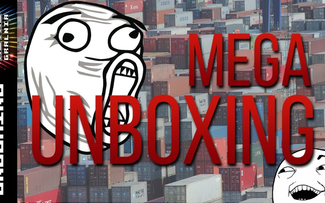 Paczka z USA – Zbiorowa – Mega #Unboxing – Kurier Płakał Jak Dowoził (RG#202)