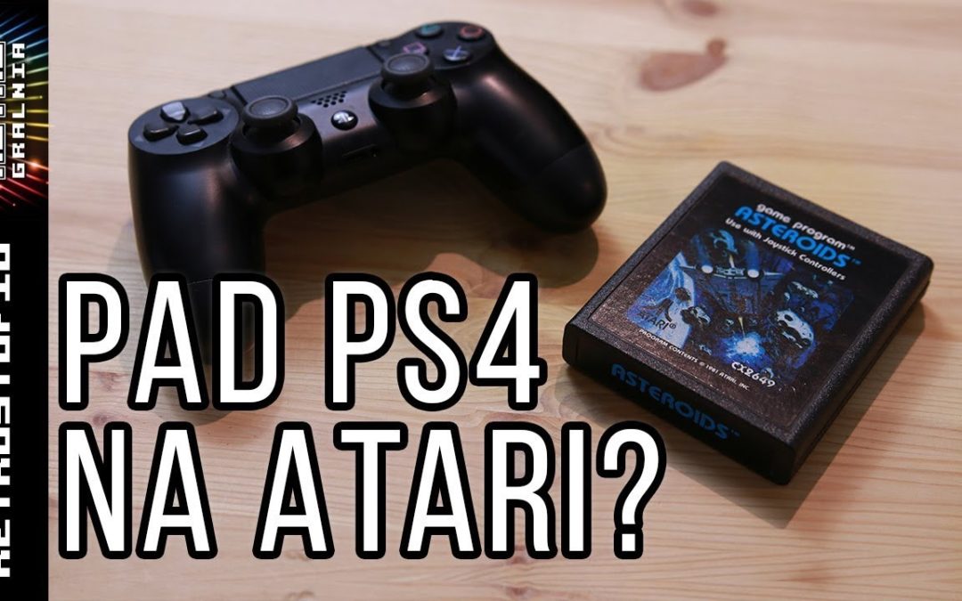 🎮 Bezprzewodowy pad PS4 na Atari 2600? Bluetooth na Commodore? [RetroStudio]  (RG#240)