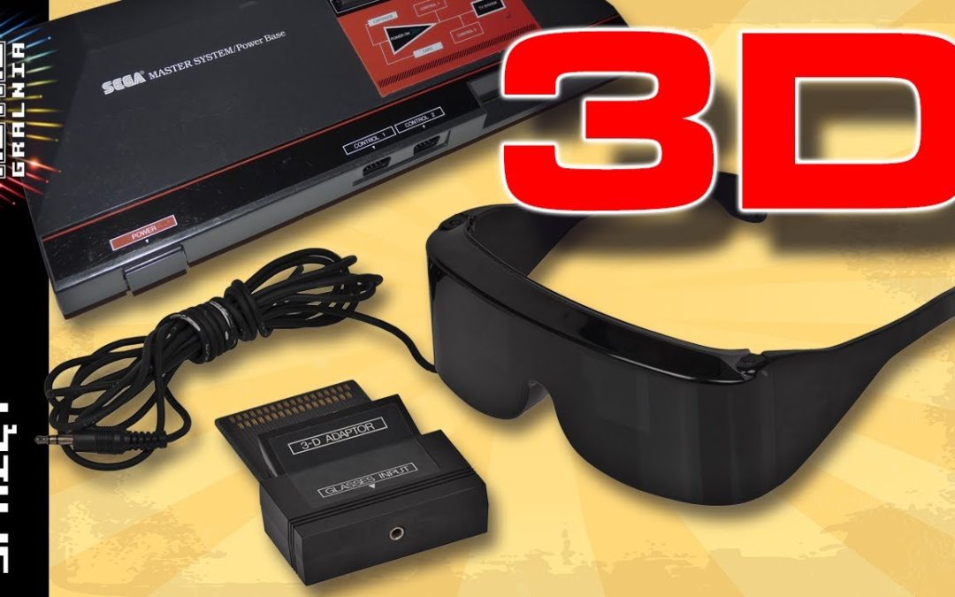 🕶️ Sega Master System 3-D Glasses – Jeśli wydaje Ci się, że 3D jest nowym pomysłem… (RG#358)