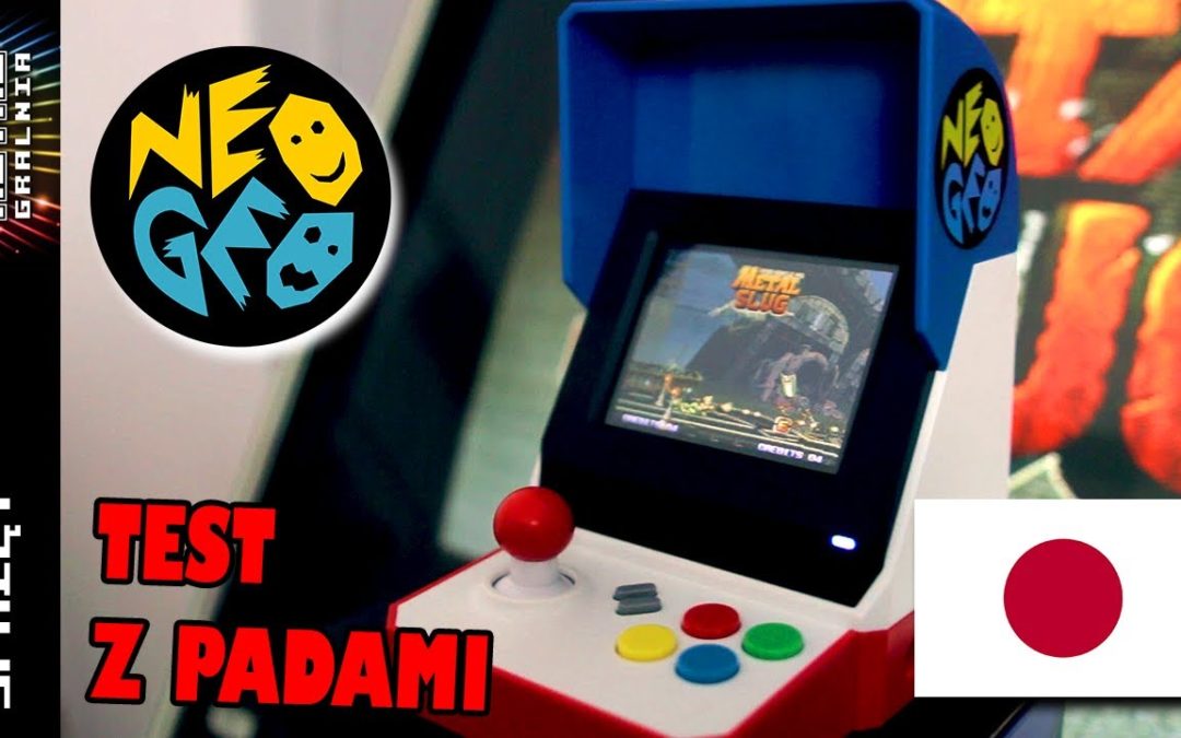 🕹️ NeoGeo Mini Arcade + Pady – Wersja Japońska/Azjatycka (RG#362)