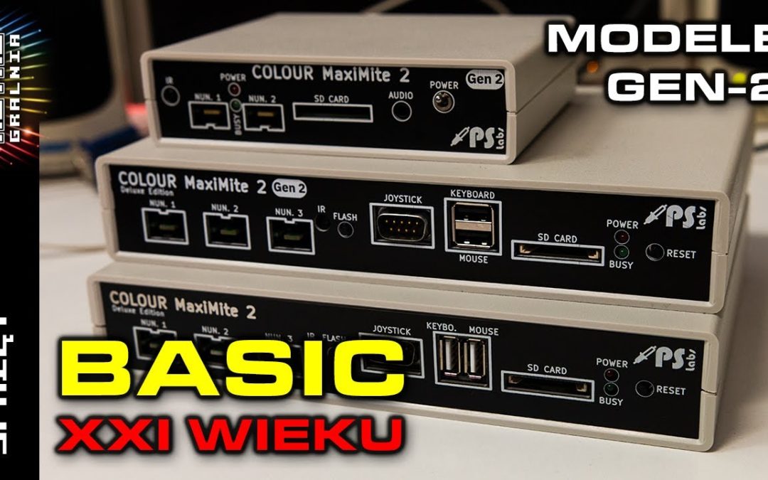 💾 Generacja 2 Colour MaxiMite 2 i CM2 Deluxe Edition – Komputerów z BASIC