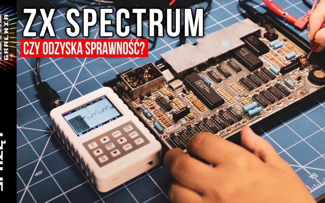 ⚙️Naprawa ZX Spectrum – Czy uda się je naprawić amatorowi z tanim oscyloskopem? (RG#451)