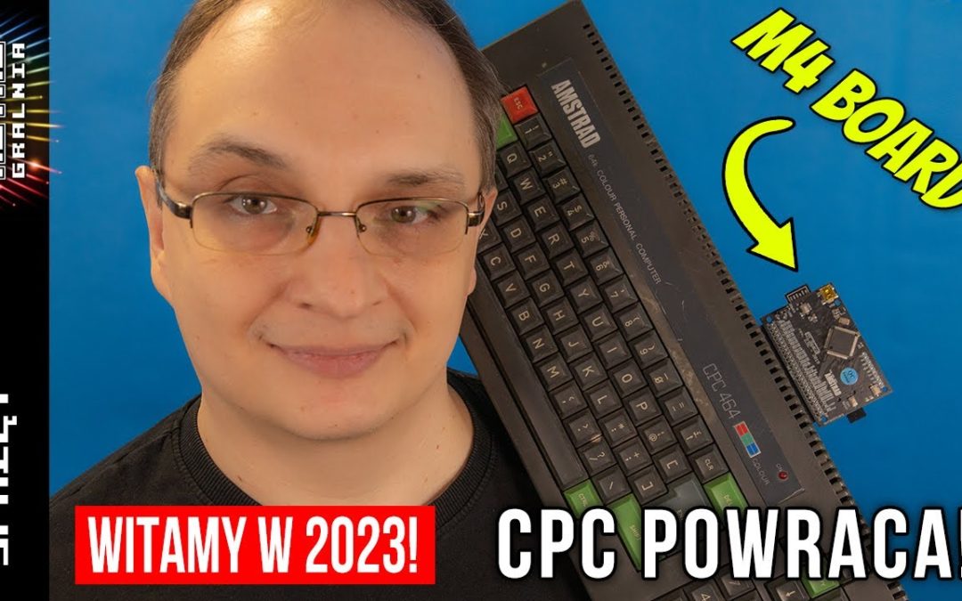 ⚙️ Uczłowieczyć Amstrada CPC 464 – M4 Board, RGB i zasilacz