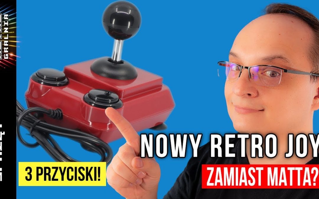 🕹️ Co tu kupić zamiast Matta i QuickShota? ArcadeR – joystick w standardzie Atari