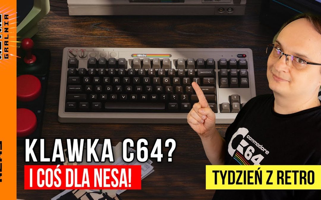 📰 Nowa klawiatura Commodore i port na kartridże do NESa! Tydzień z Retro – Program Informacyjny