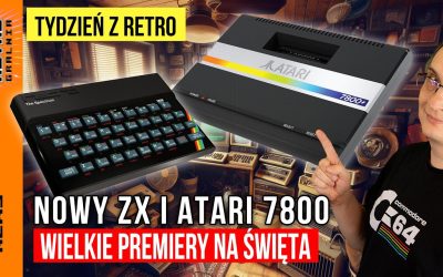 Nowe Atari 7800 i pełnowymiarowy ZX Spectrum już niedługo w naszych domach!