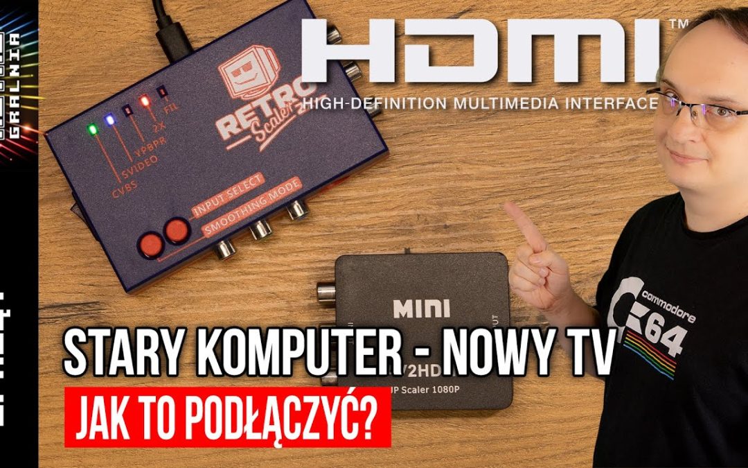 📺 Tani sposób na podłączenie starego komputera do TV HDMI