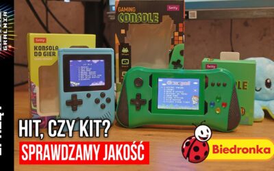 🎮 Retro konsole z Biedronki – Test i recenzja przenośnych klonów Setty